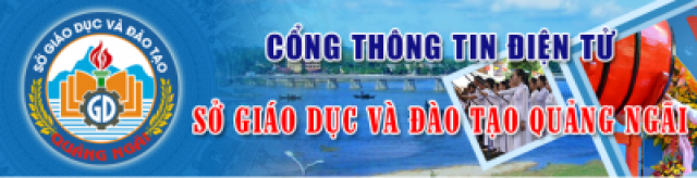 Sở GD&ĐT Quảng Ngãi